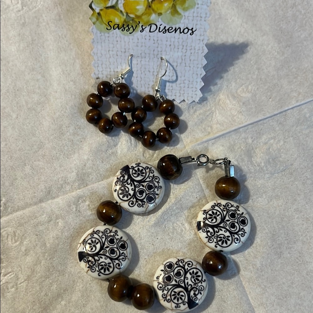 Tree of life Bracelet and Earring Set